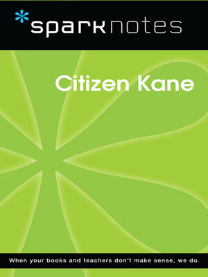 cover image of Citizen Kane (SparkNotes Film Guide)